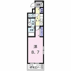 二番館の物件間取画像